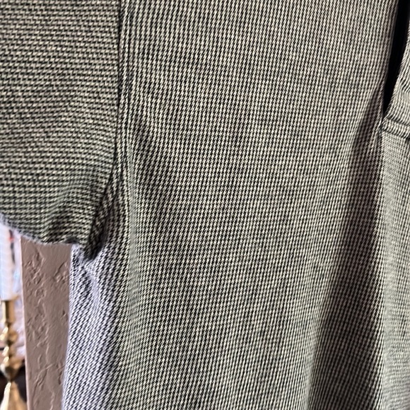 Haggar Clothibg Company Men’s checkered polo black ribbed collar shirt sleeve L - Picture 4 of 16